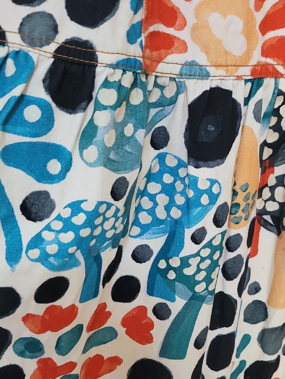 Farm Rio Mushroom Forest Canvas Dress - Picture 11 of 16